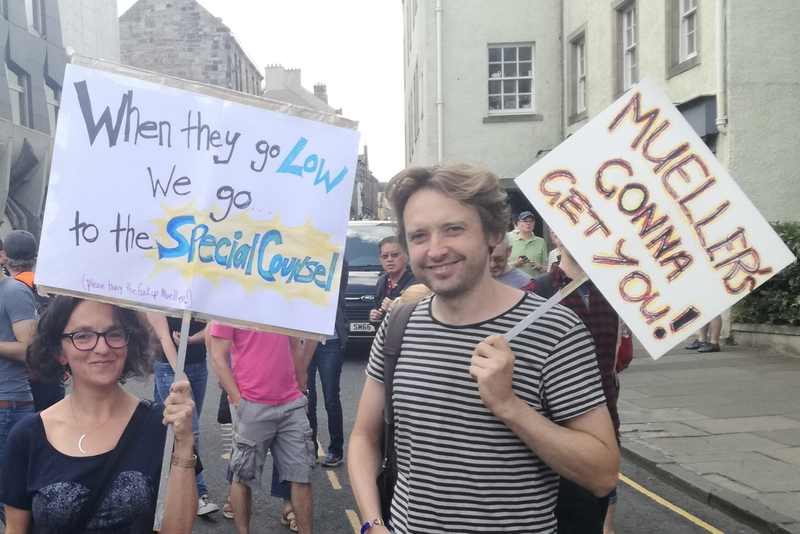 Illustration for article titled Scottish anti-Trump photo dump (long and comprehensive!)